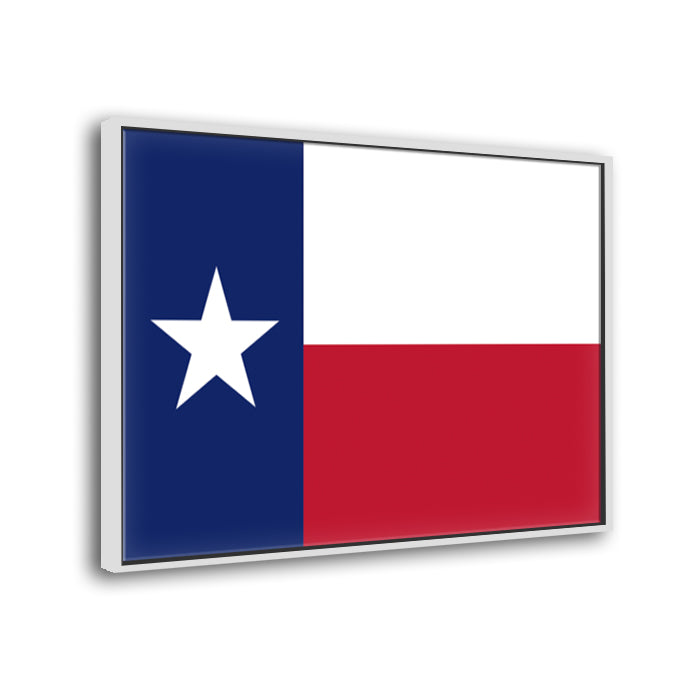 Texas Flag Canvas Wall Art Print
