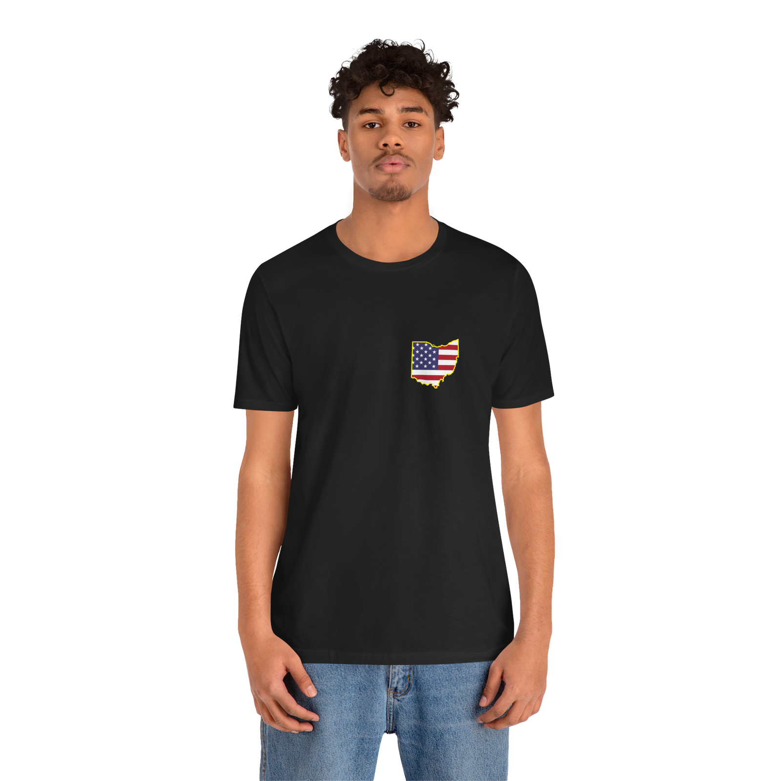 American Flag Ohio T-Shirt