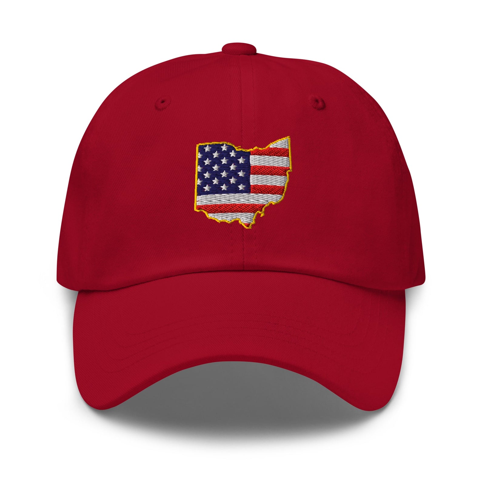 Ohio American Flag Dad Hat