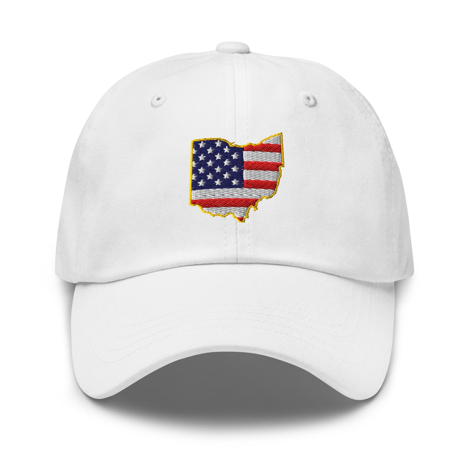 Ohio American Flag Dad Hat