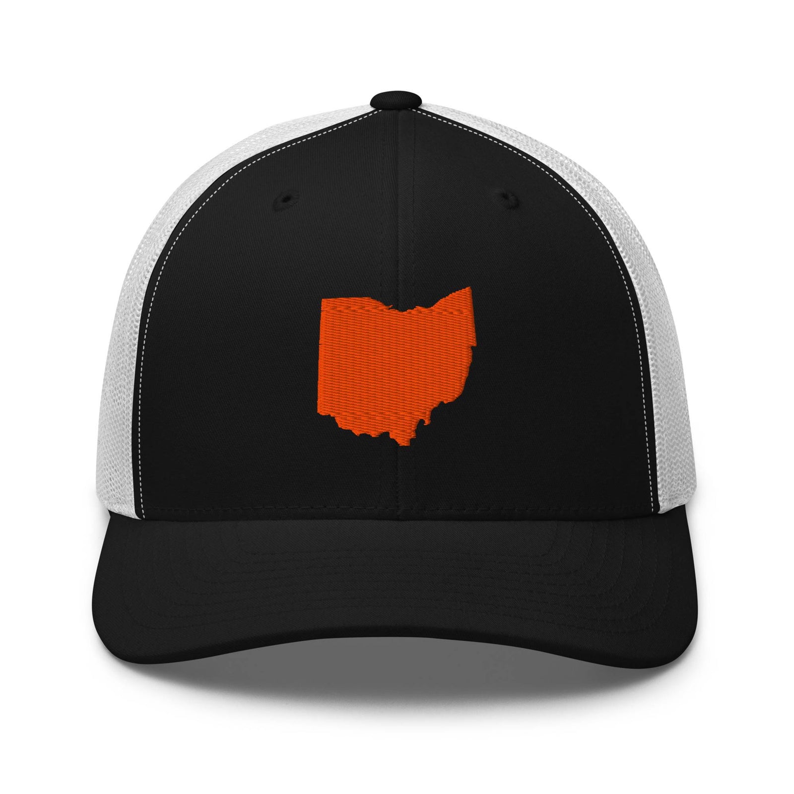 Orange Ohio Trucker Hat