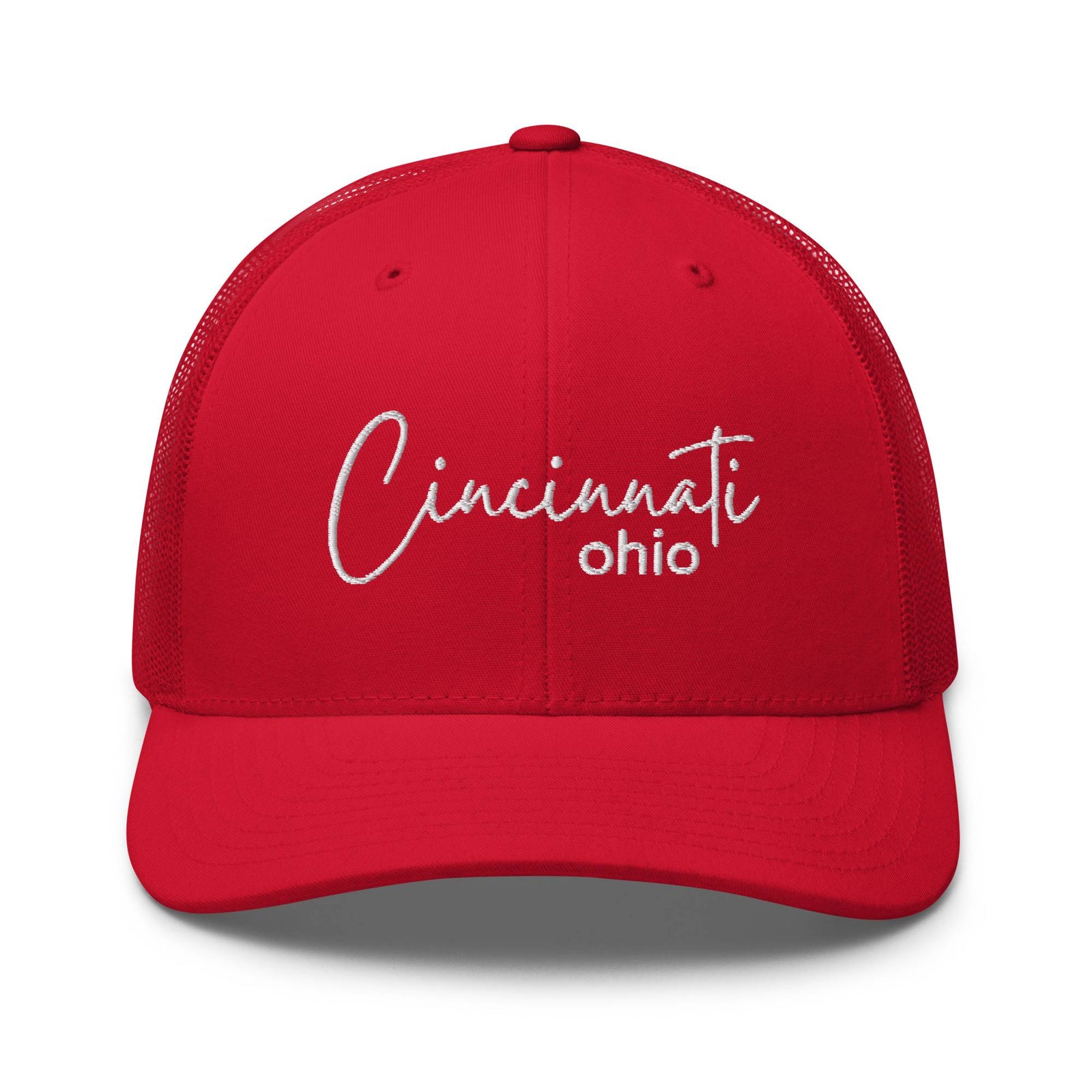 Cincinnati Script Trucker Hat