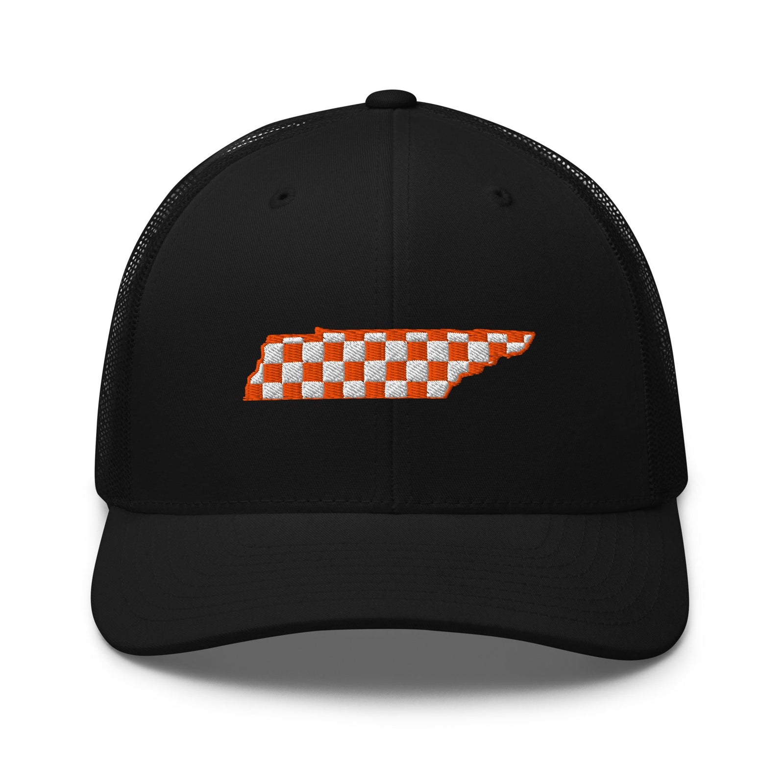 Tennessee Orange Checkerboard Trucker Hat