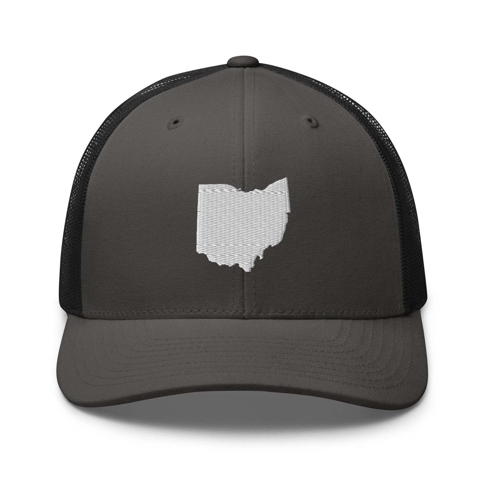 White Ohio Trucker Hat