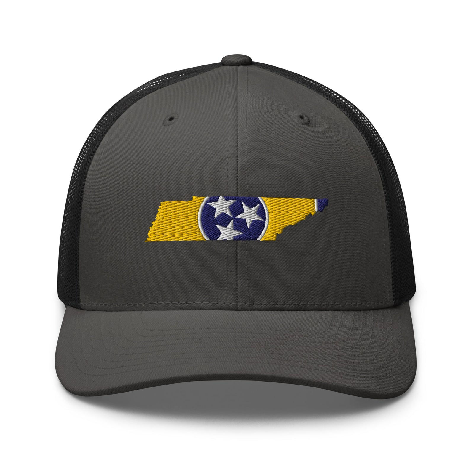 Tennessee Flag Gold & Navy Trucker Hat
