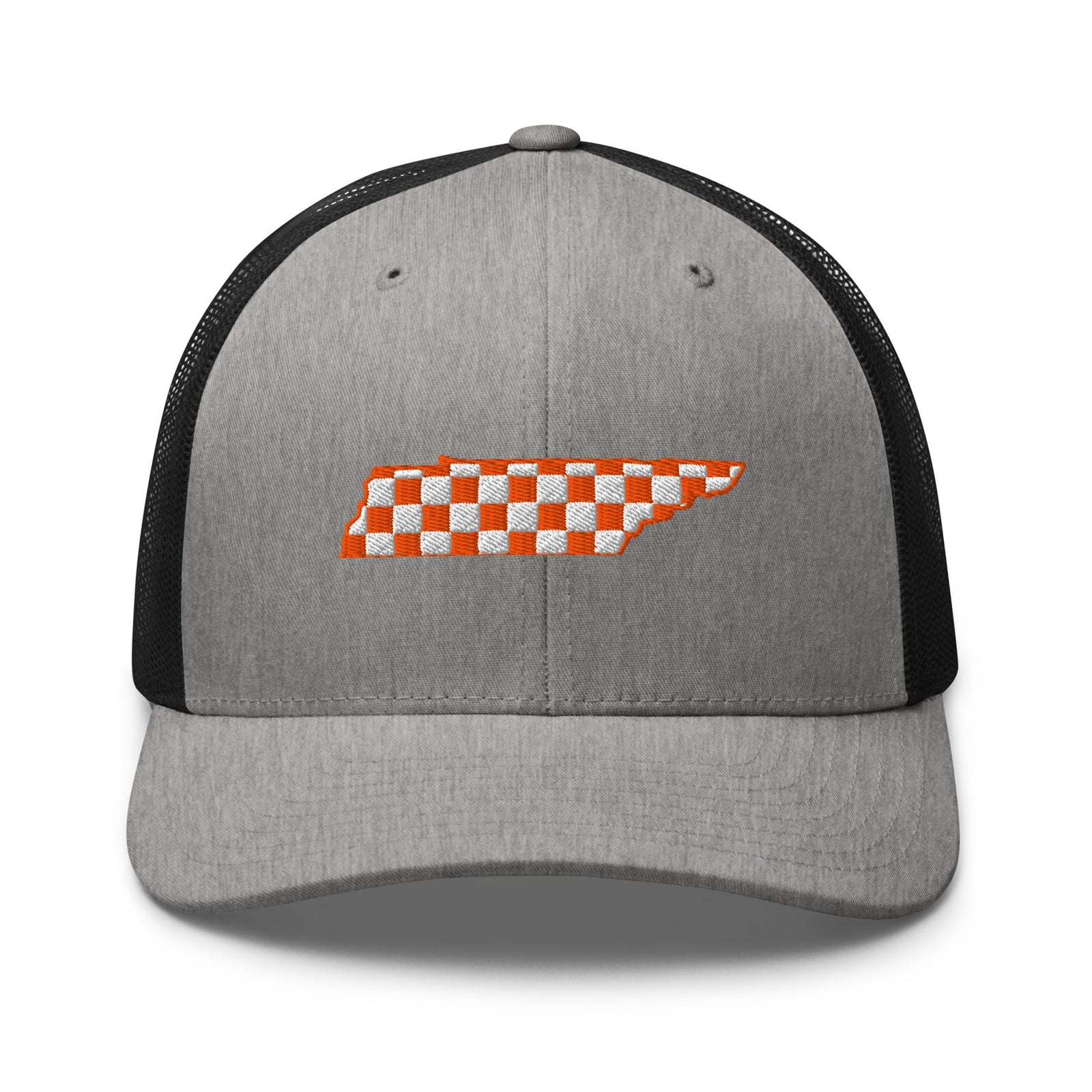 Tennessee Orange Checkerboard Trucker Hat