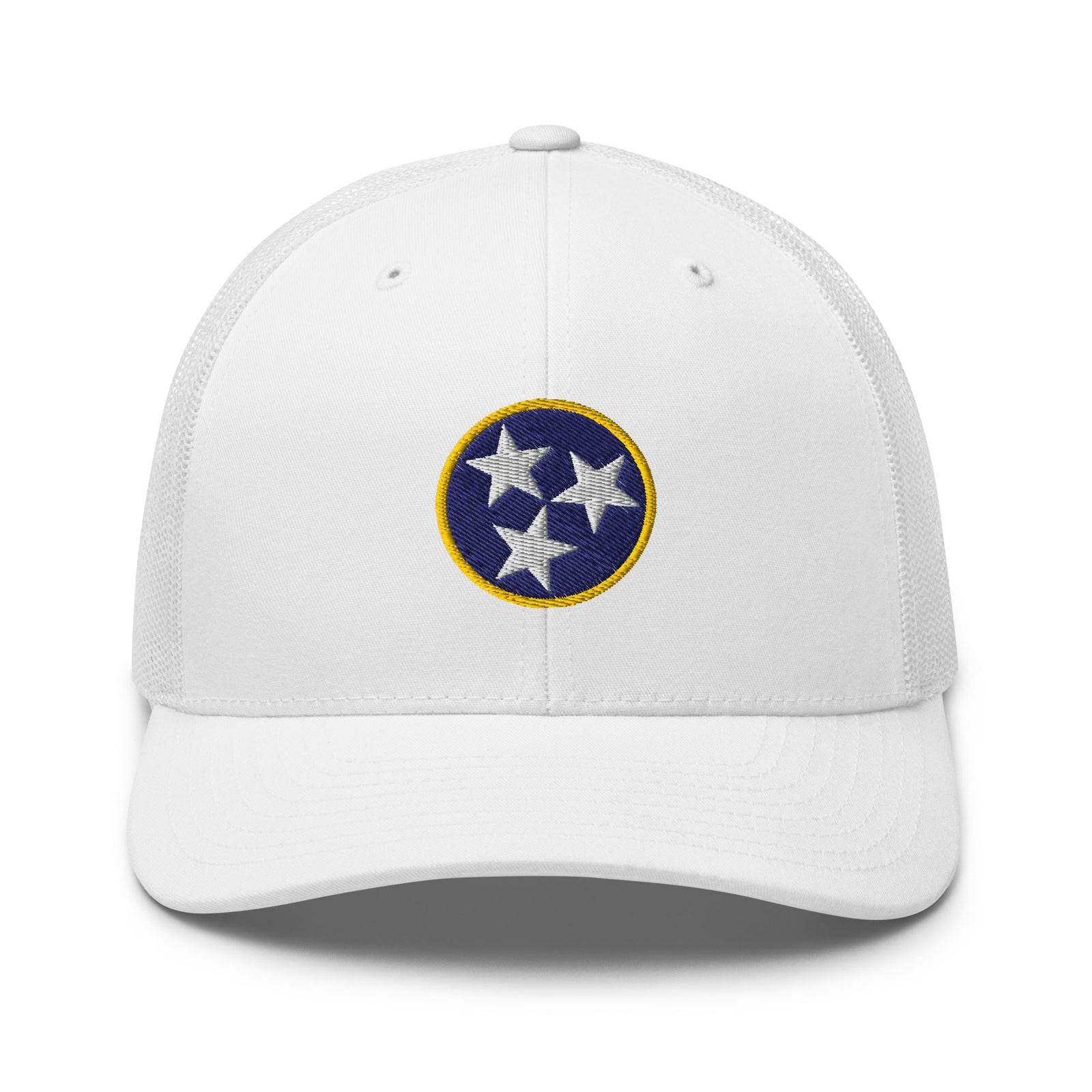 Tennessee Tri Star Navy & Gold Trucker Hat