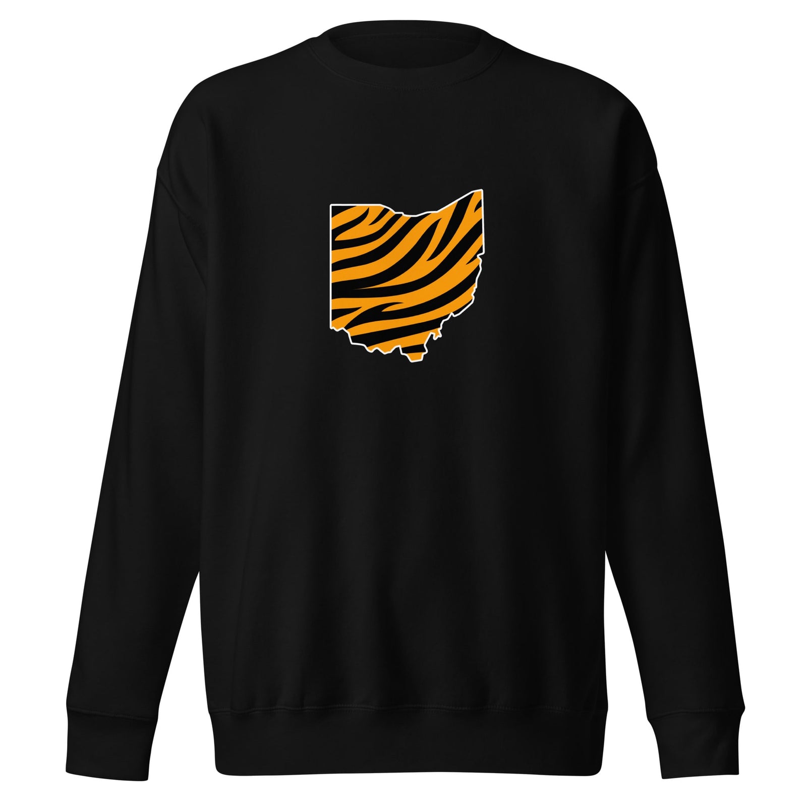 Ohio Tiger Stripe Crewneck Sweatshirt