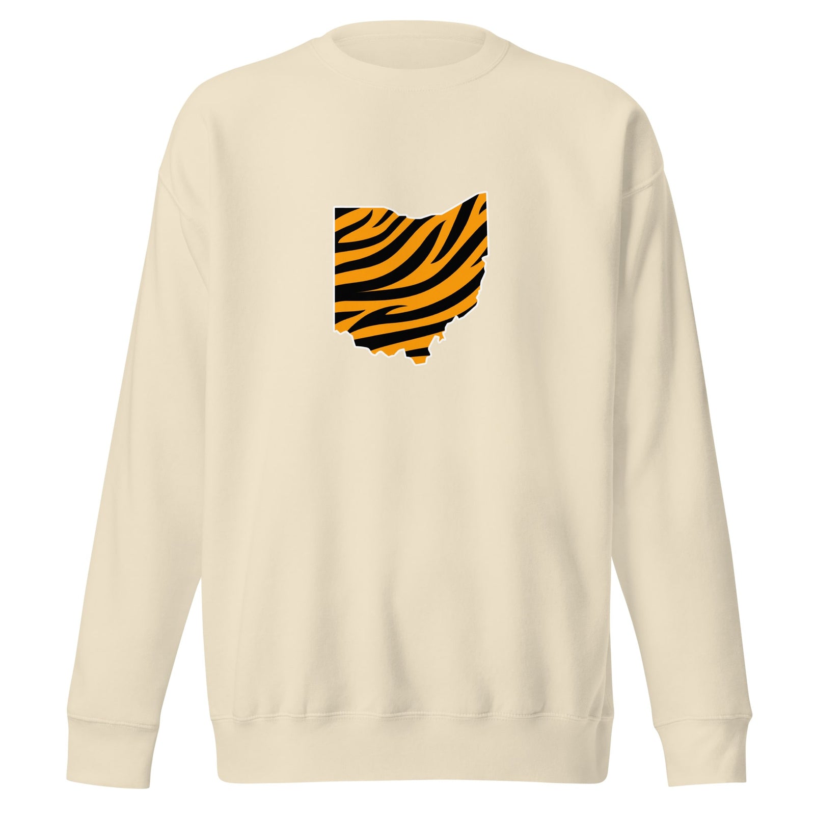 Ohio Tiger Stripe Crewneck Sweatshirt