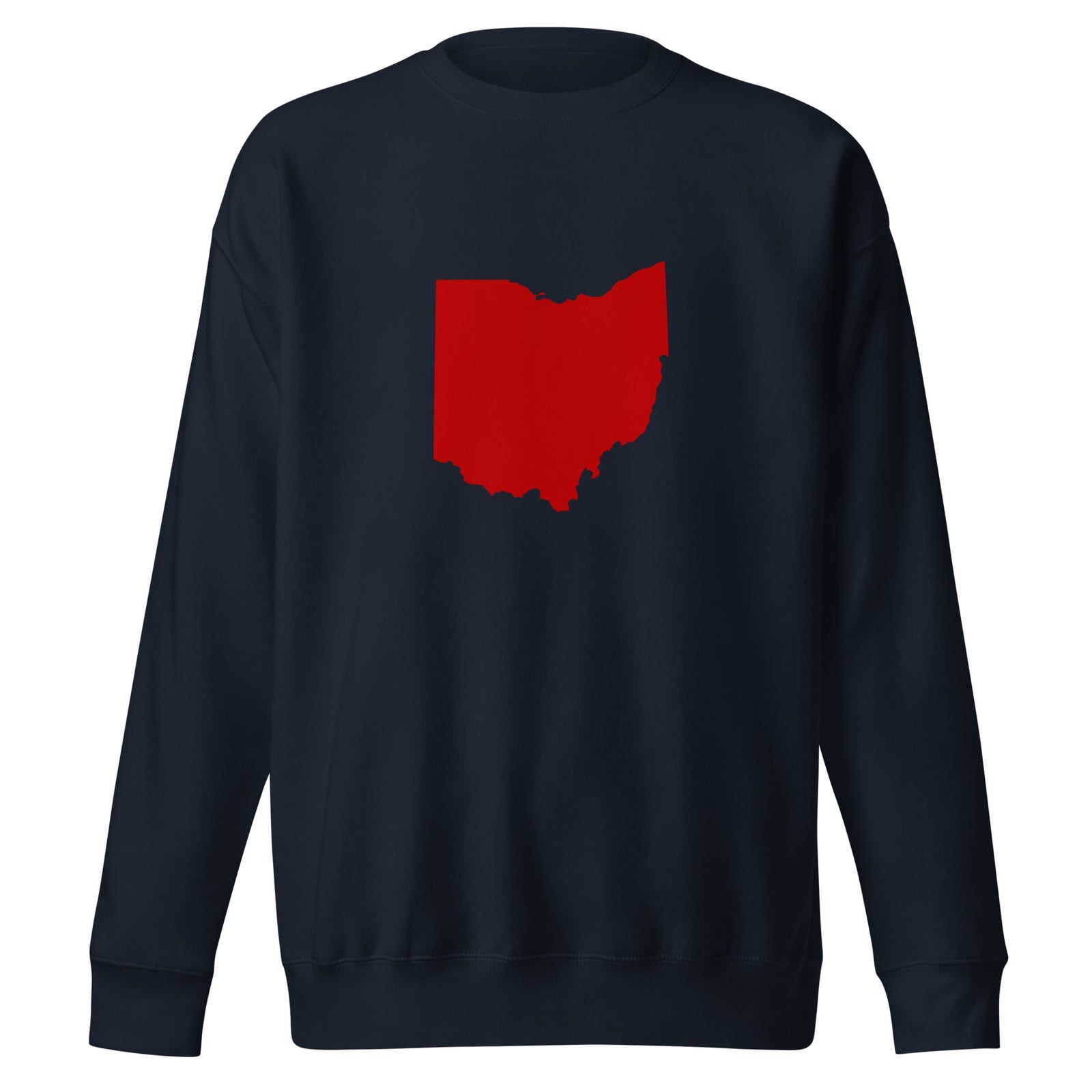 Red Ohio Crewneck Sweatshirt