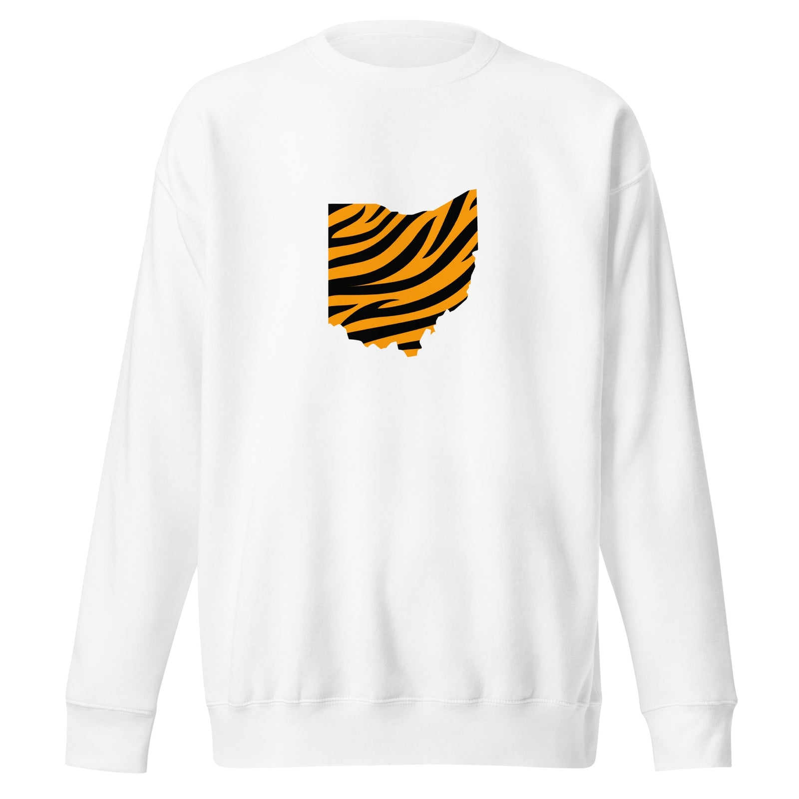 Ohio Tiger Stripe Crewneck Sweatshirt