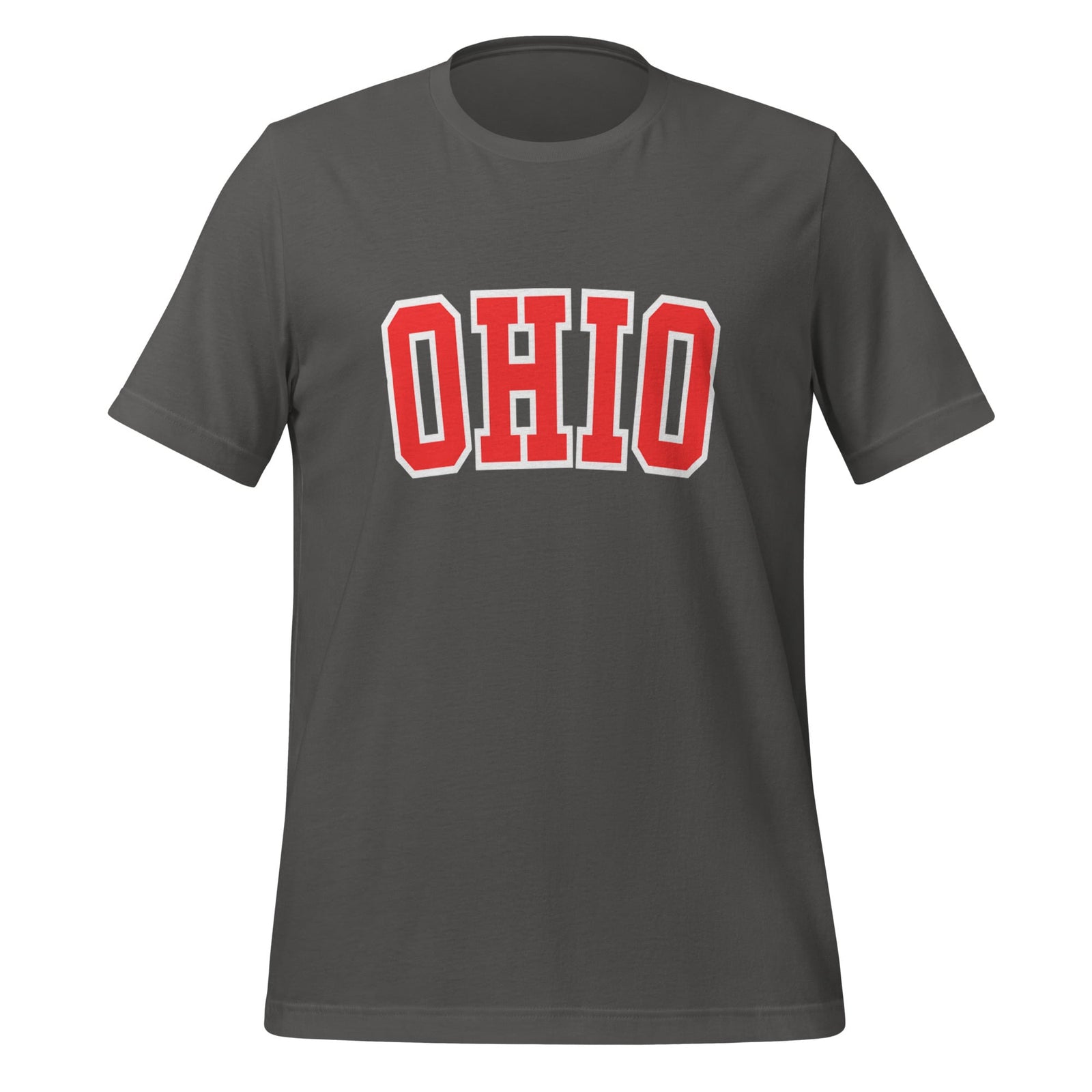 Collegiate Red Ohio T Shirt