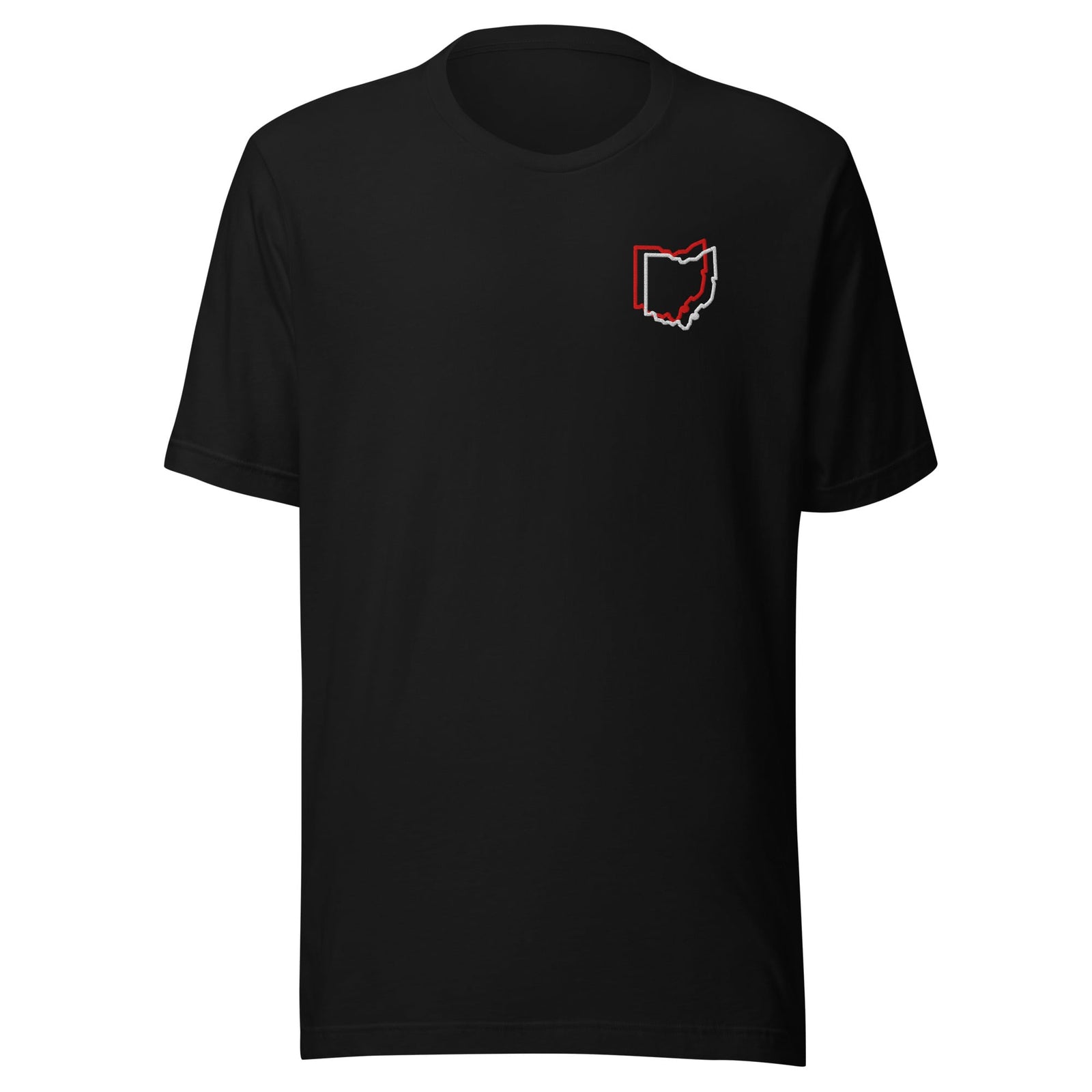 Ohio Offset Embroidered Patch T Shirt