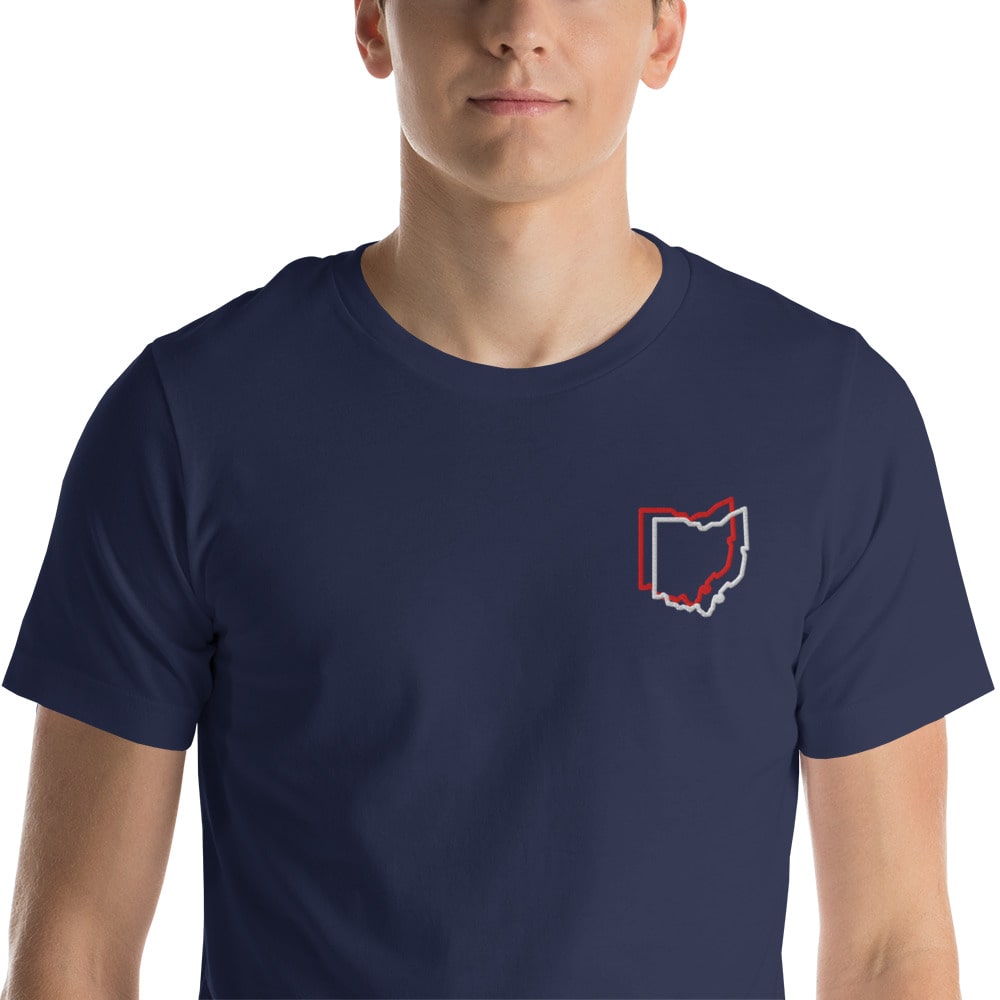 Ohio Offset Embroidered Patch T Shirt