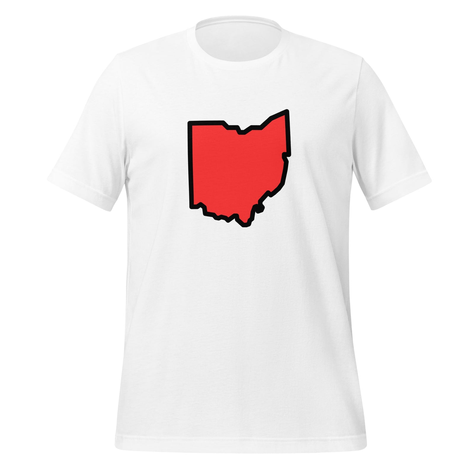 Red Ohio Border T Shirt