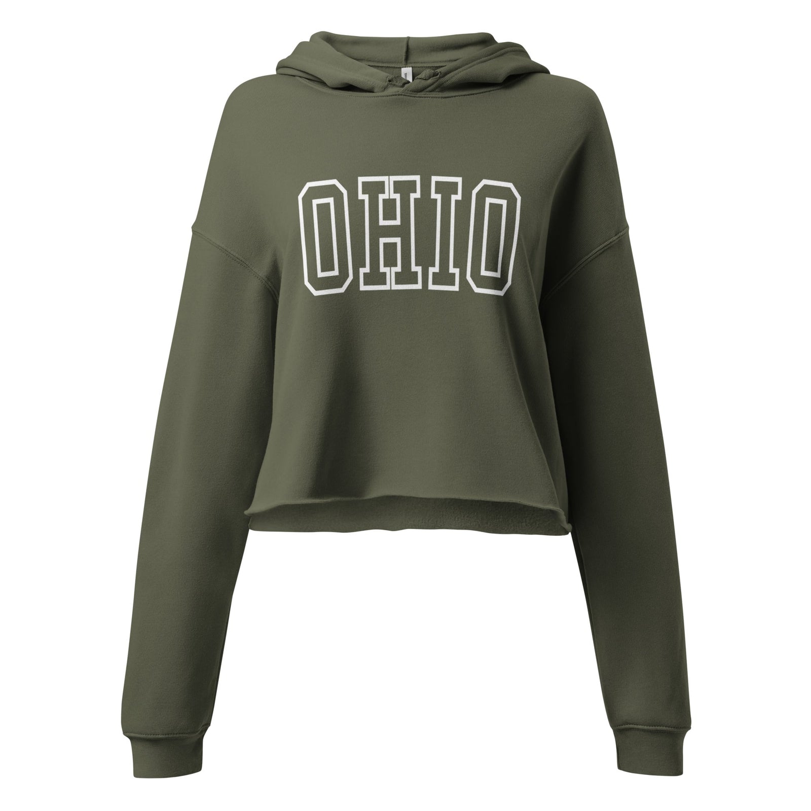 Collegiate Ohio Cropped Hoodie