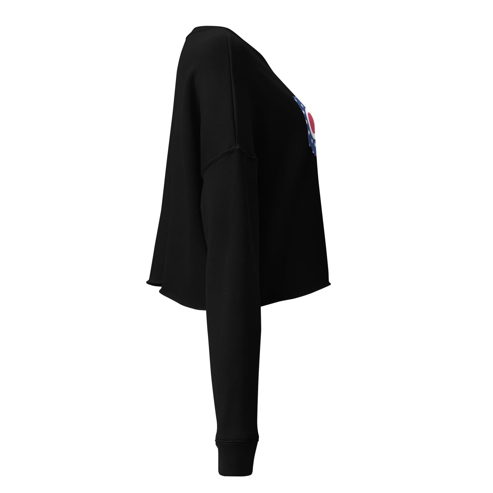 Ohio Flag Cropped Sweatshirt