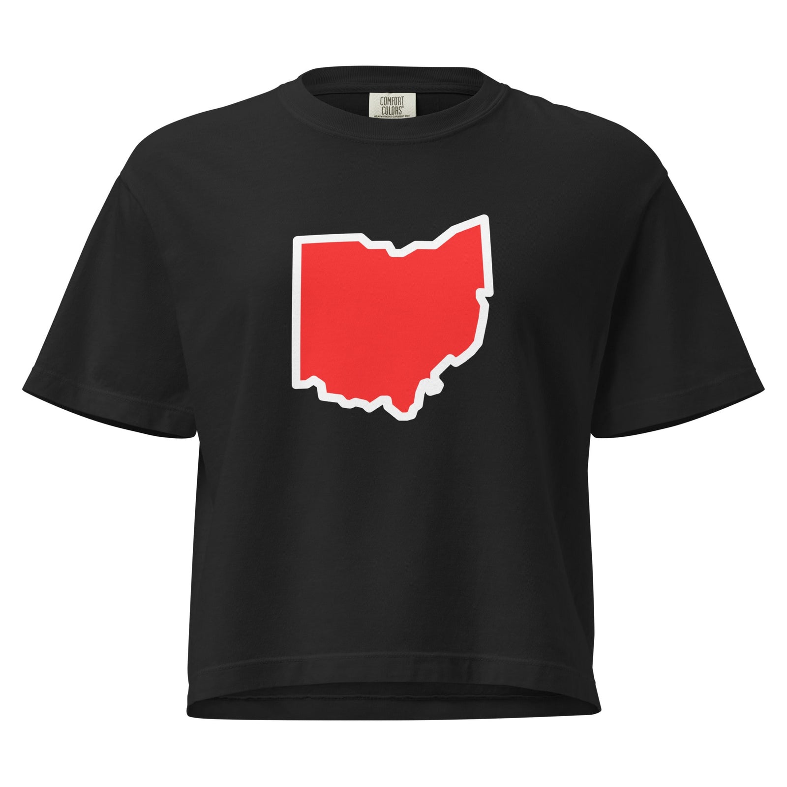 Ohio Border Cropped T Shirt