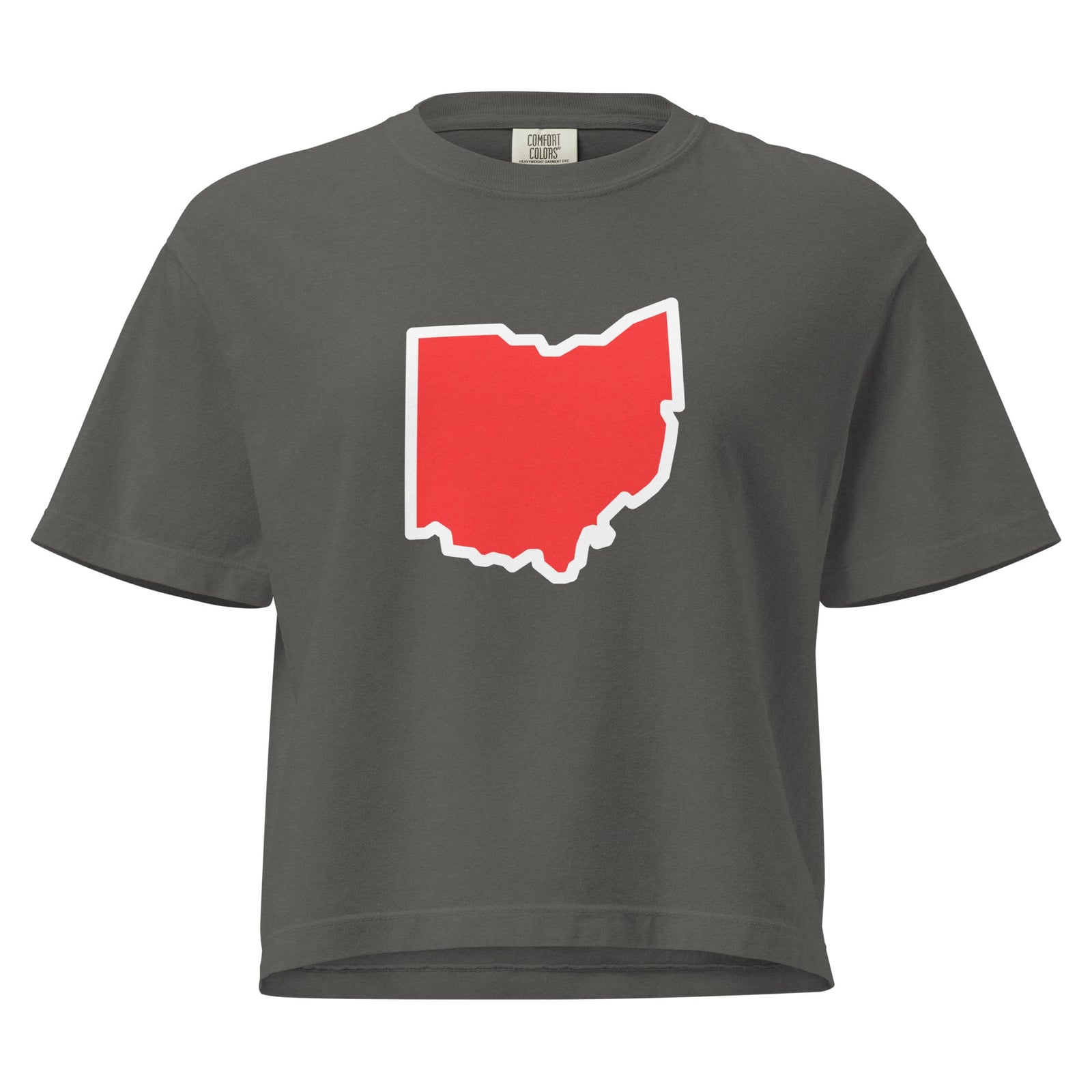 Ohio Border Cropped T Shirt