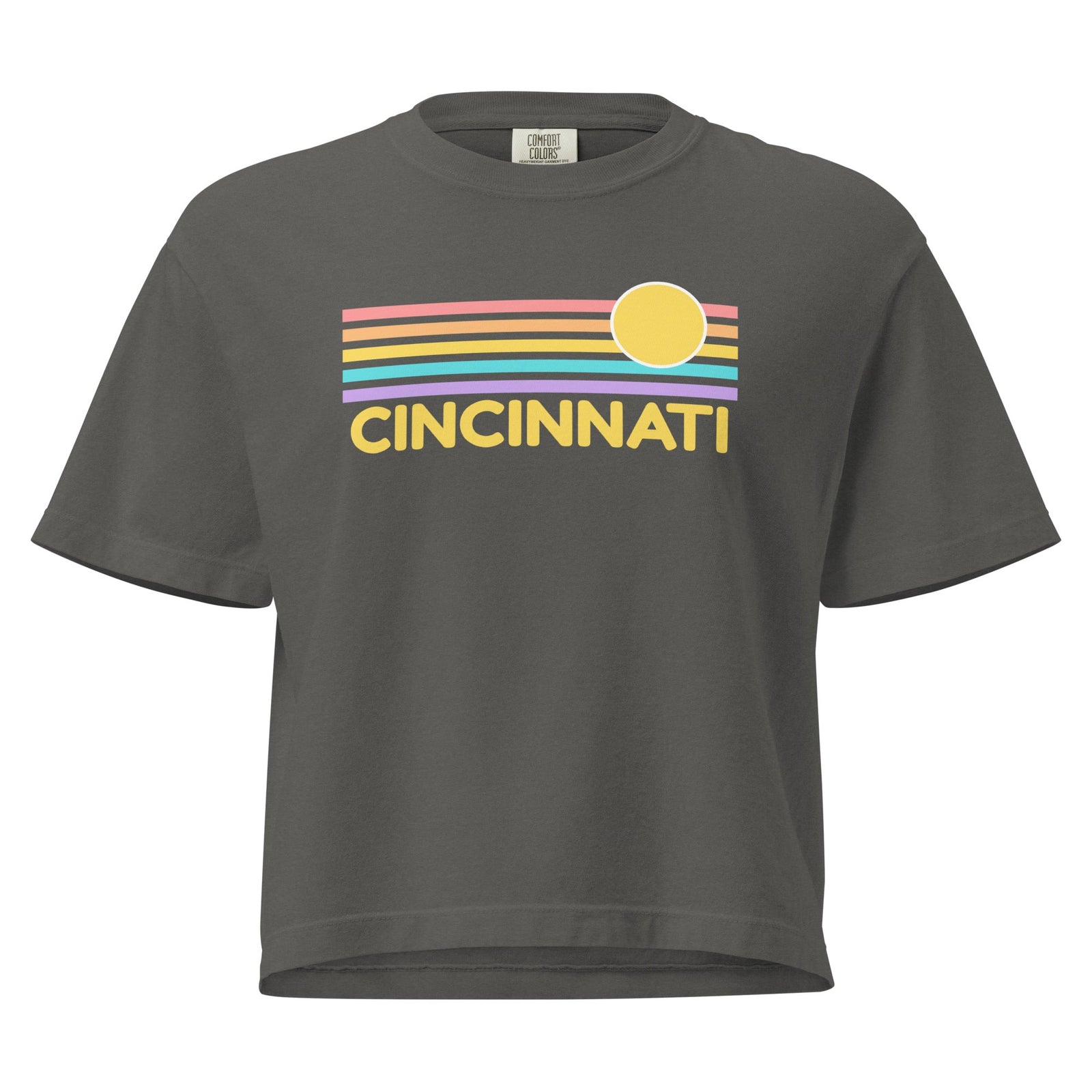 Cincinnati Sunrise Cropped T Shirt