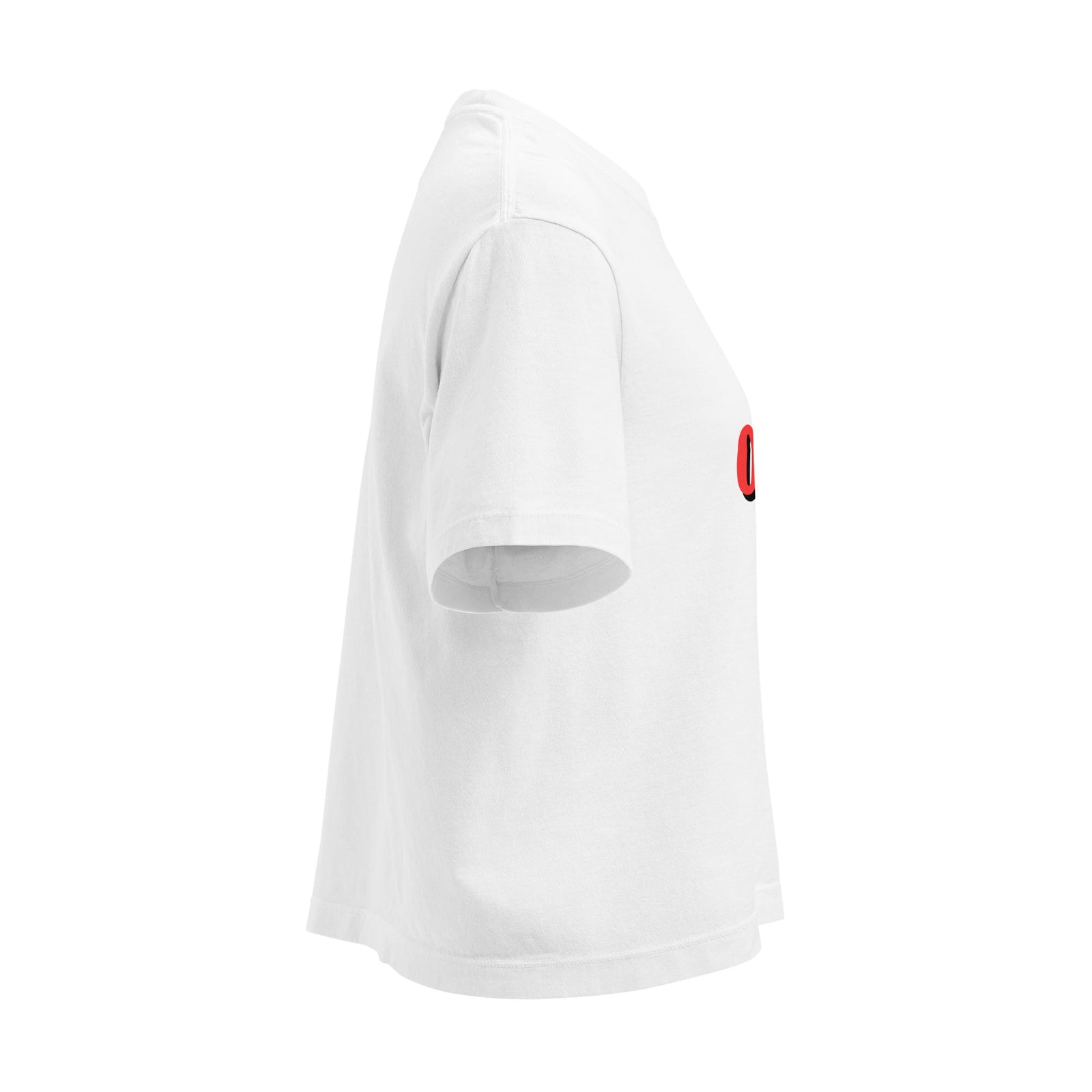 3D Ohio Cropped T Shirt