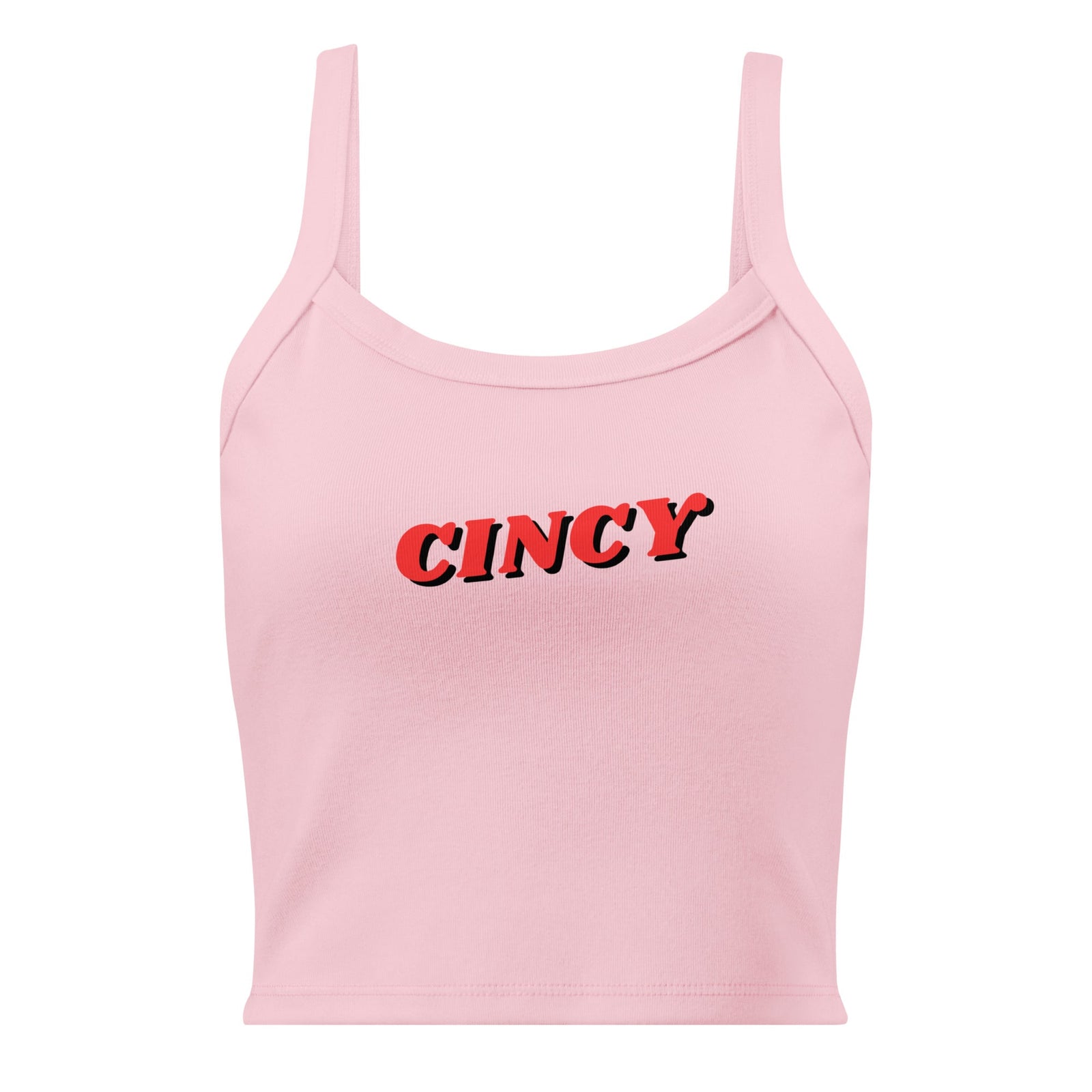 3D Cincy Cropped Tank Top