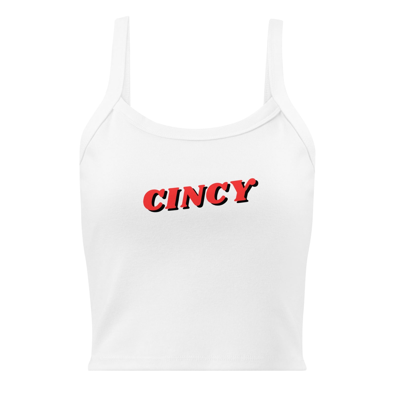 3D Cincy Cropped Tank Top