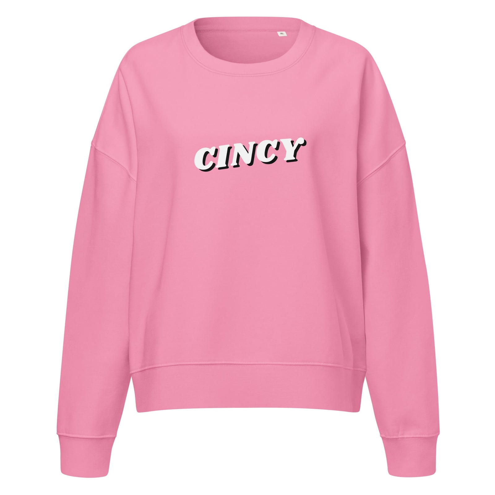 3D Cincy Waist Length Crewneck Sweatshirt
