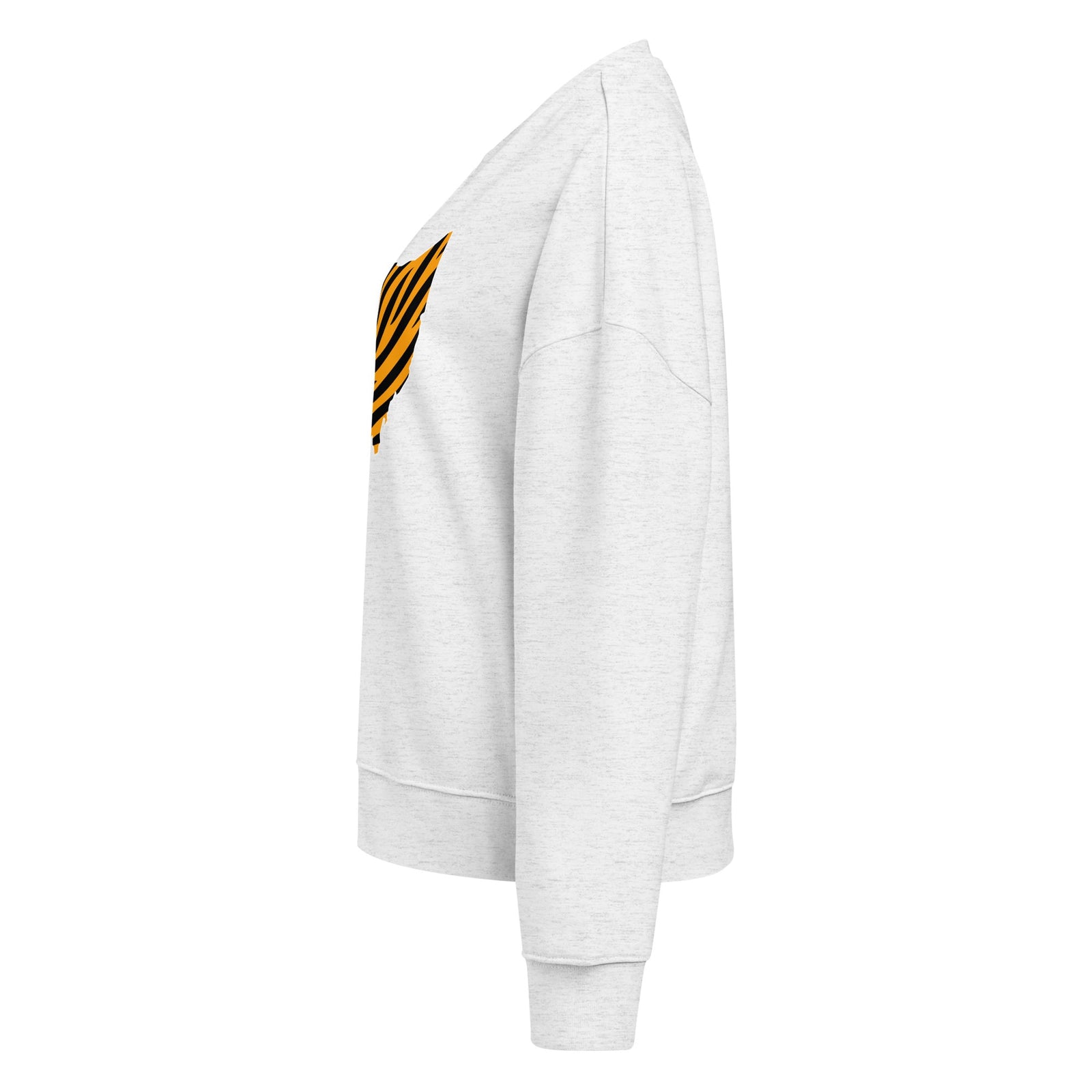 Ohio Tiger Stripe Waist Length Crewneck Sweatshirt