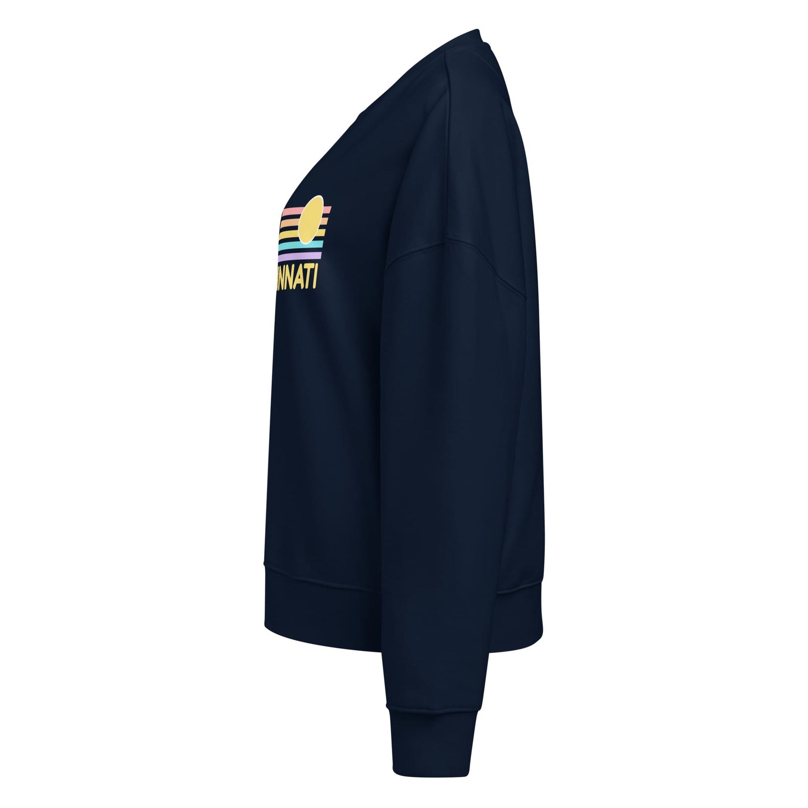 Cincinnati Sunrise Waist Length Crewneck Sweatshirt