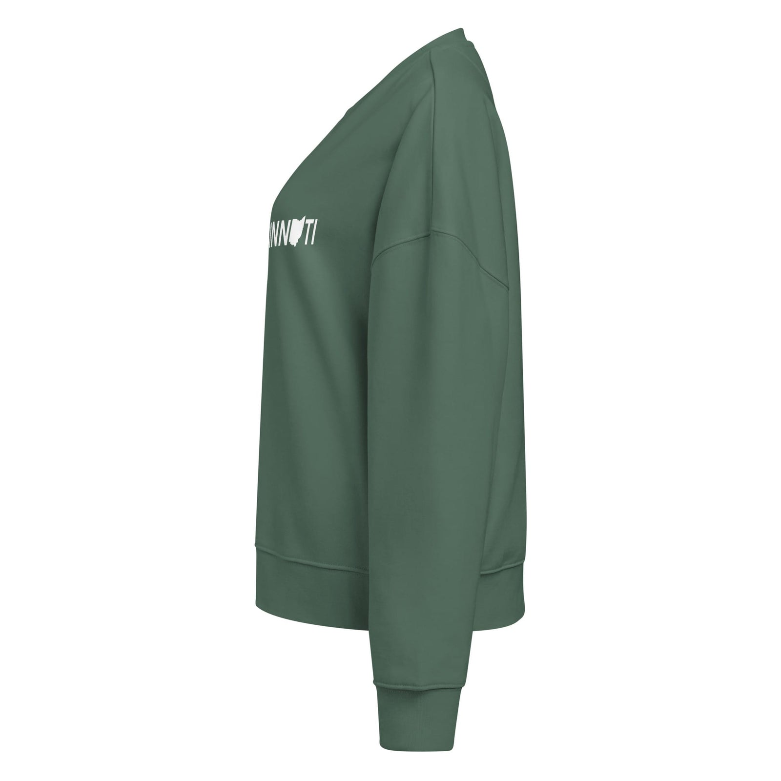 Cincinnati Ohio Waist Length Crewneck Sweatshirt