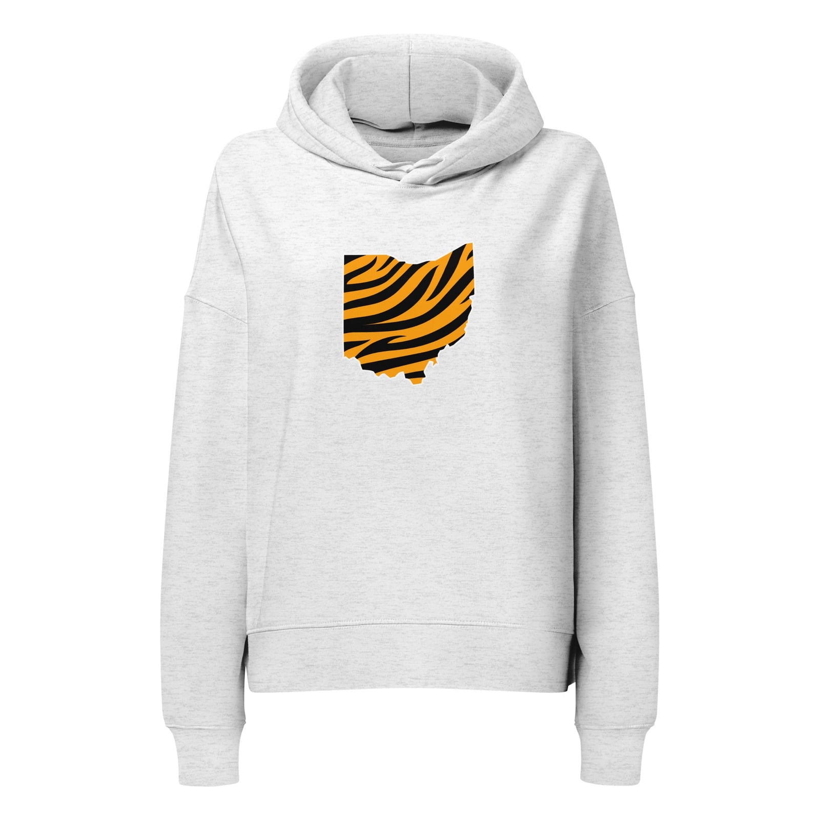 Ohio Tiger Stripe Waist Length Hoodie