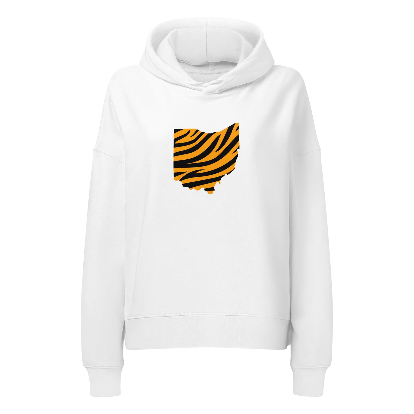 Ohio Tiger Stripe Waist Length Hoodie