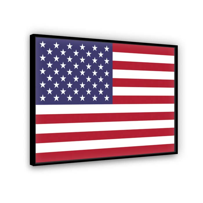 American Flag Canvas Wall Art Print