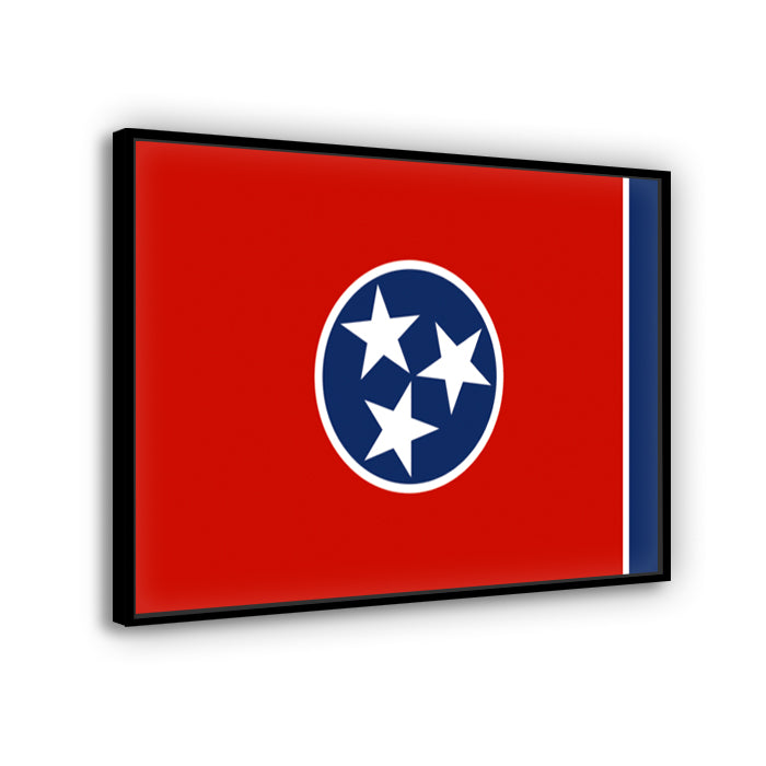 Tennessee Flag Canvas Wall Art Print