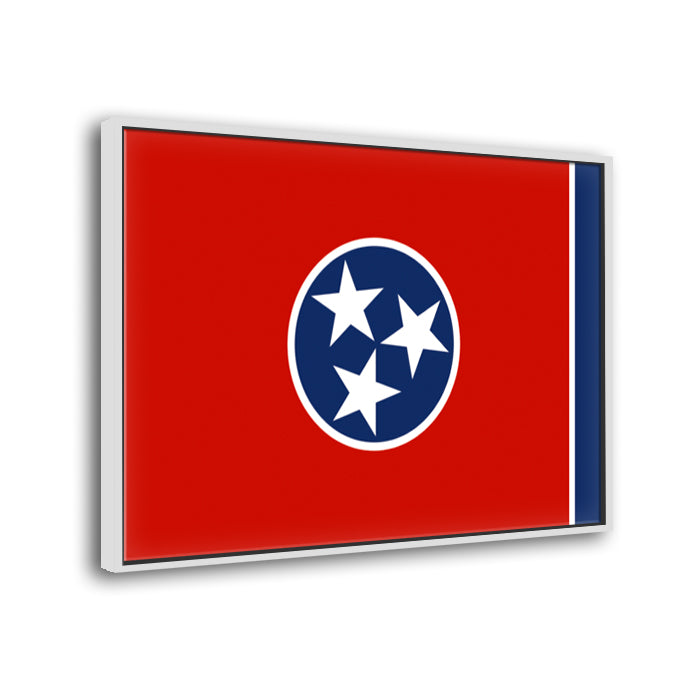 Tennessee Flag Canvas Wall Art Print