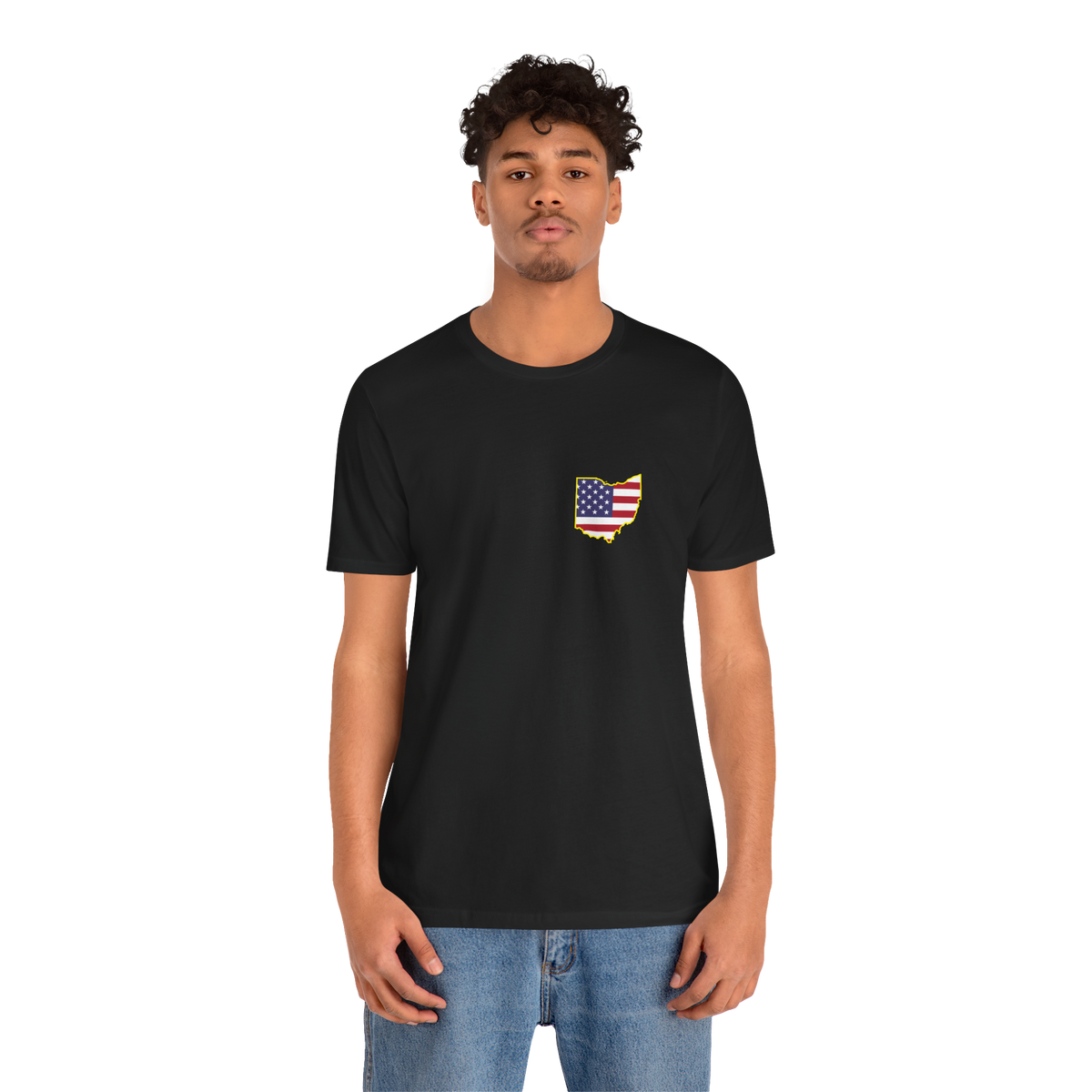 American Flag Ohio T-Shirt