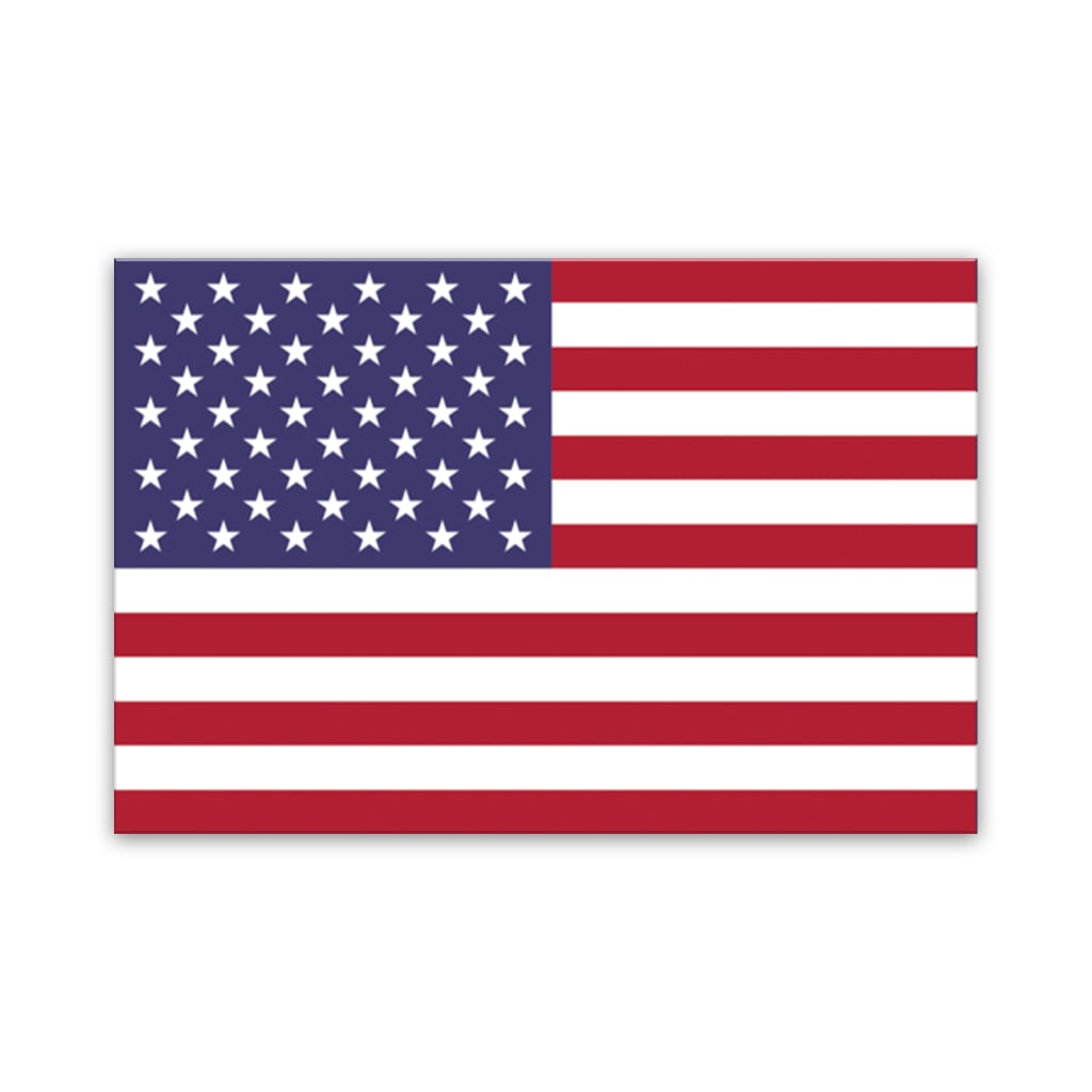 American Flag Canvas Wall Art Print
