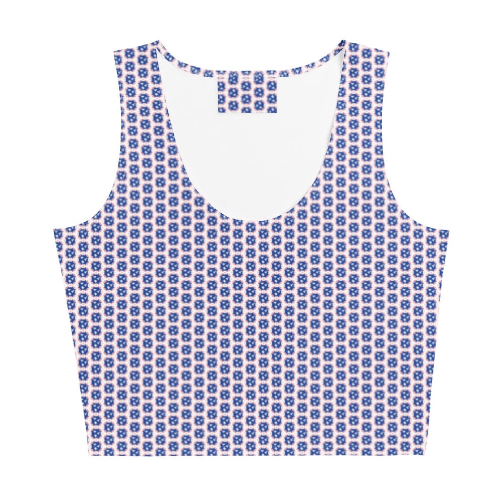 Tennessee Tri Star Cropped Tank Top