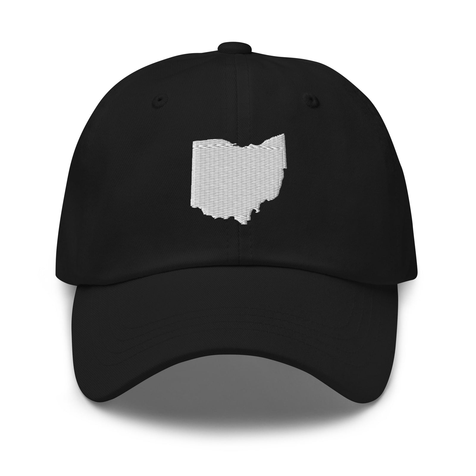 White Ohio Dad Hat