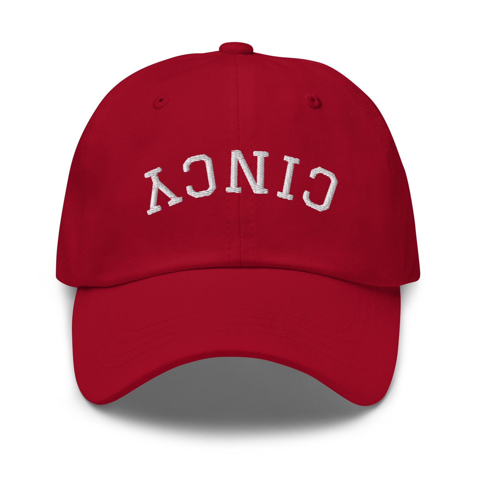 Upside Down Cincy Dad Hat