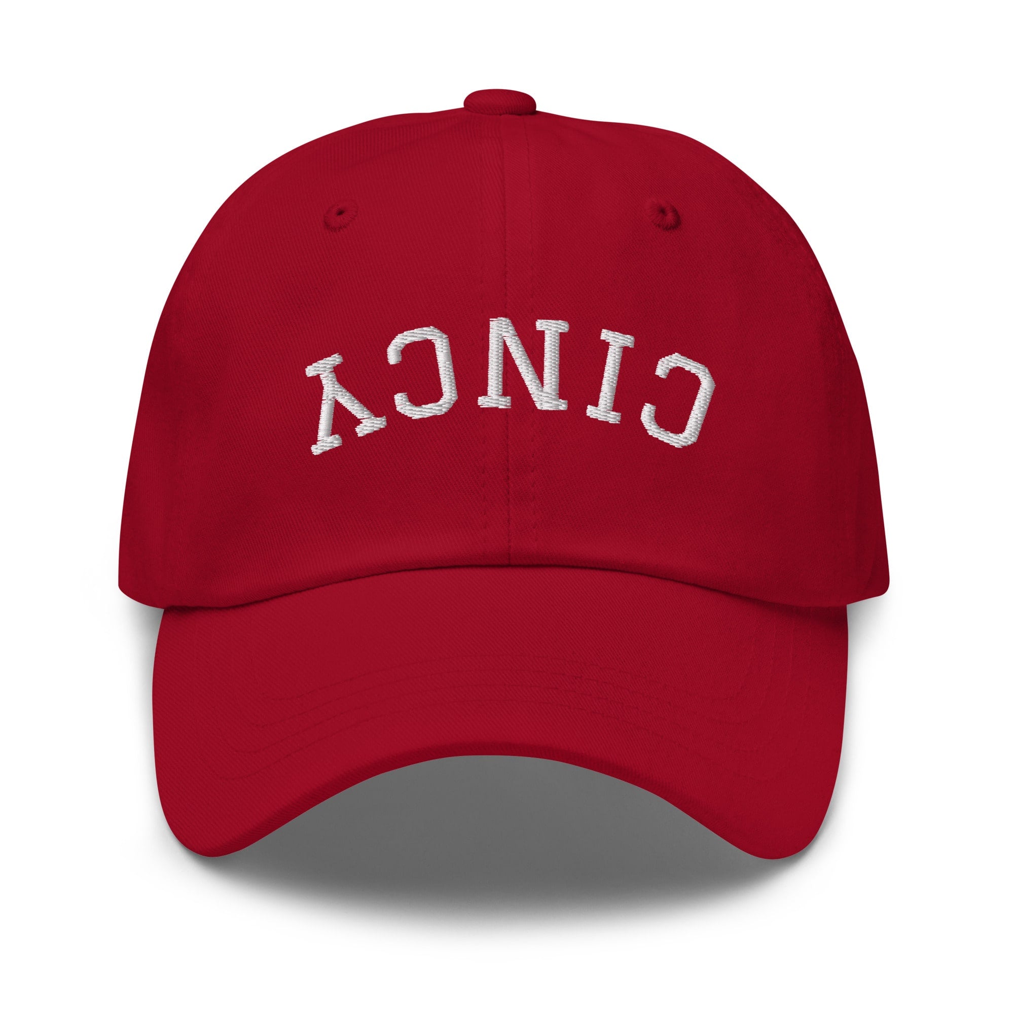 Upside Down Cincy Dad Hat