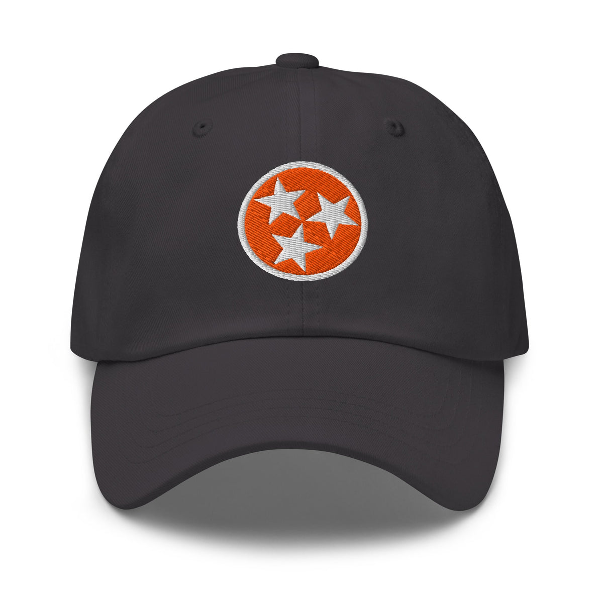 Orange Tennessee Tri Star Dad Hat