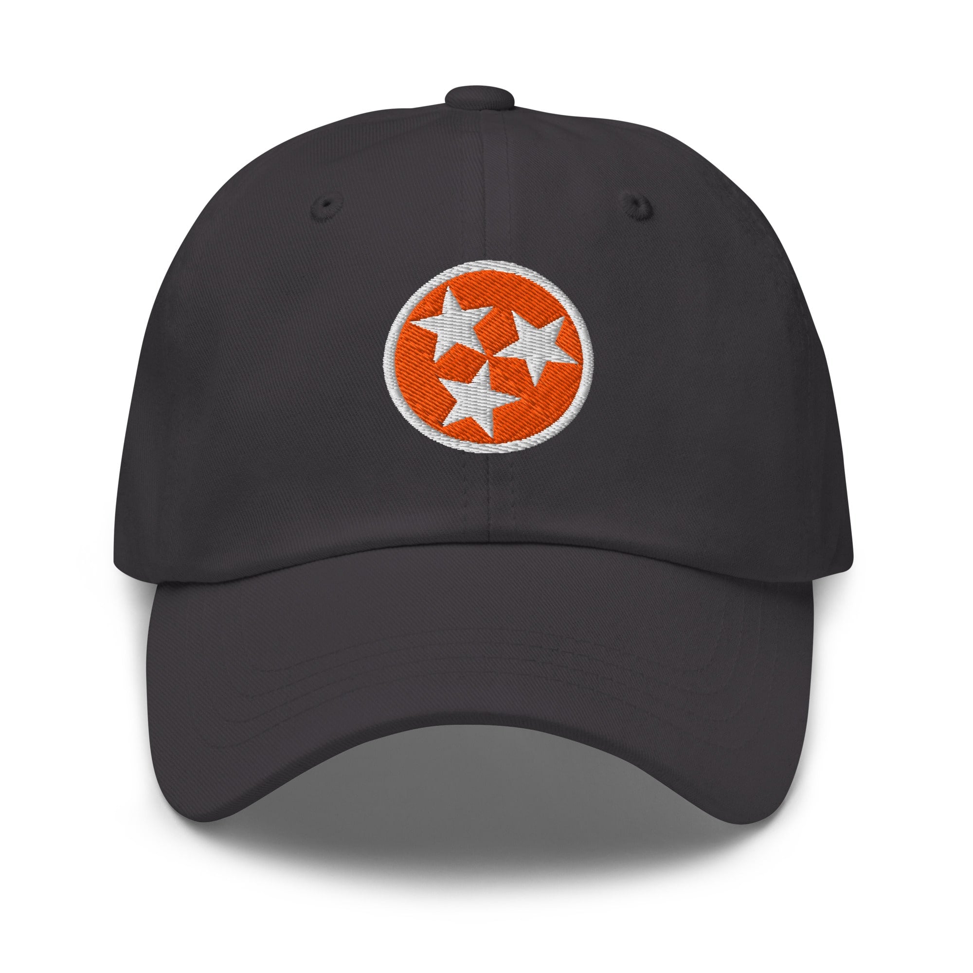 Orange Tennessee Tri Star Dad Hat