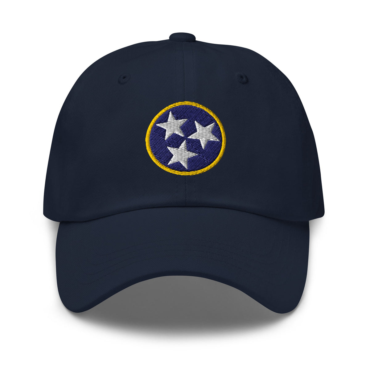 Tennessee Tri Star Navy &amp; Gold Dad Hat