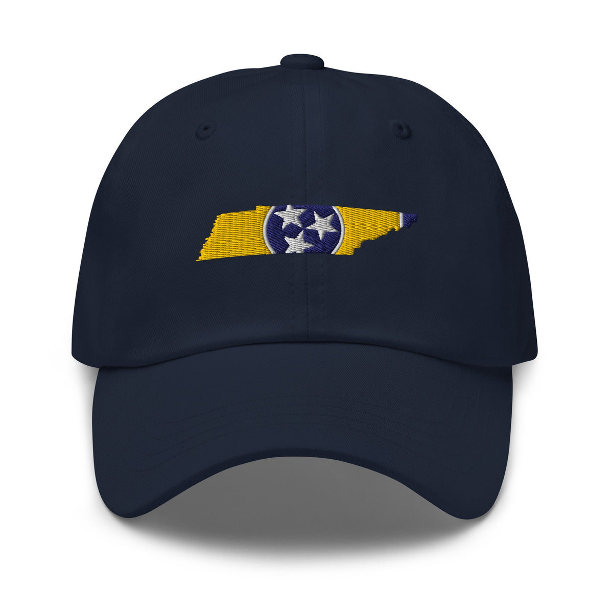 Tennessee Flag Gold & Navy Dad Hat