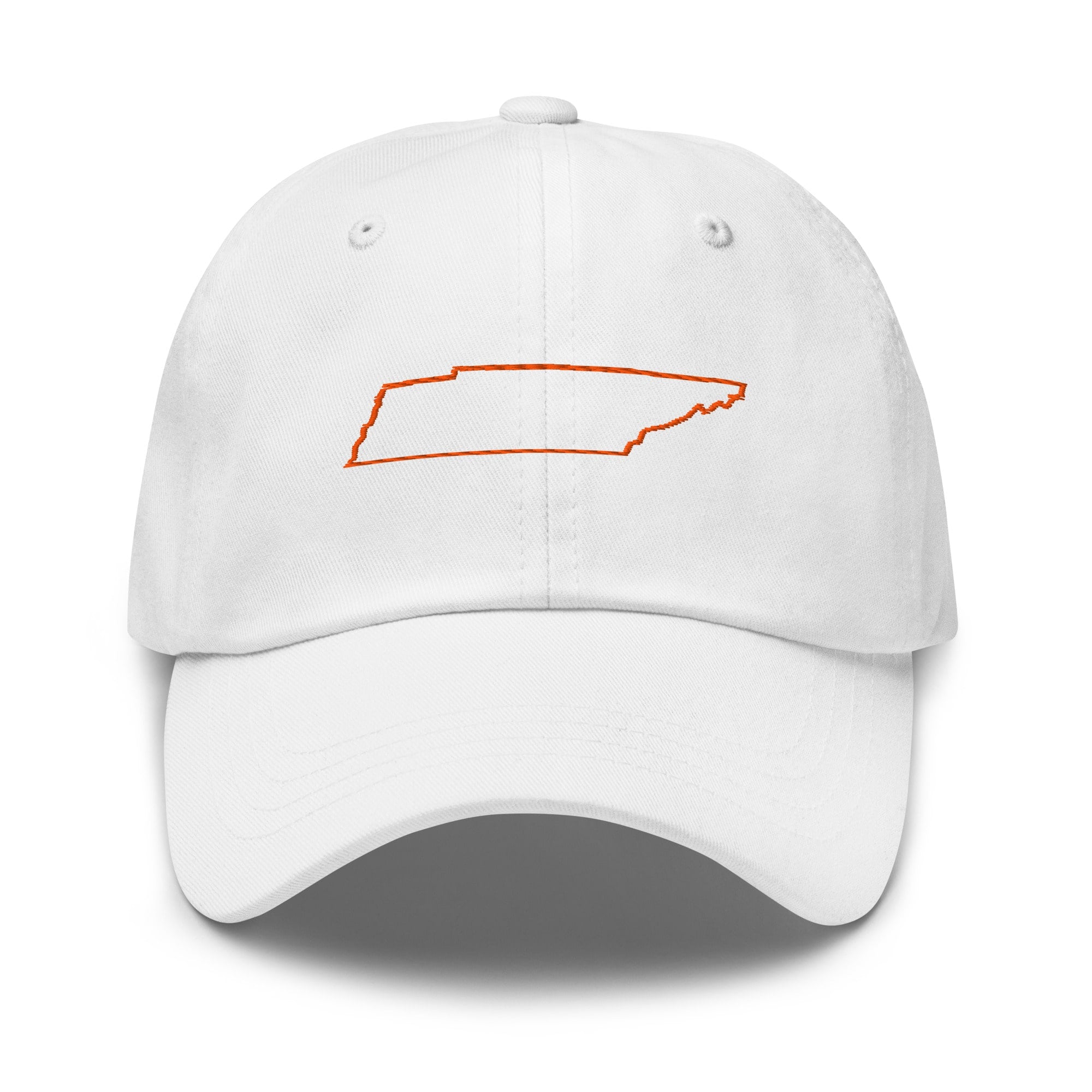 Orange Tennessee Outline Dad hat