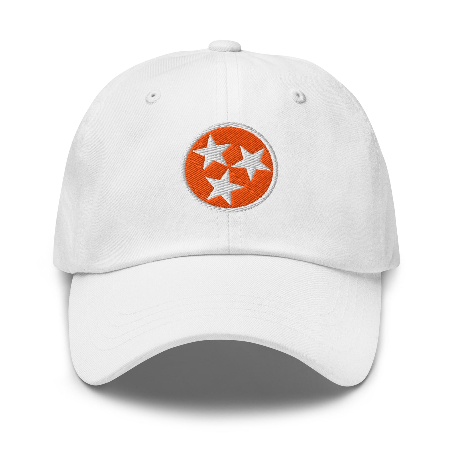 Orange Tennessee Tri Star Dad Hat
