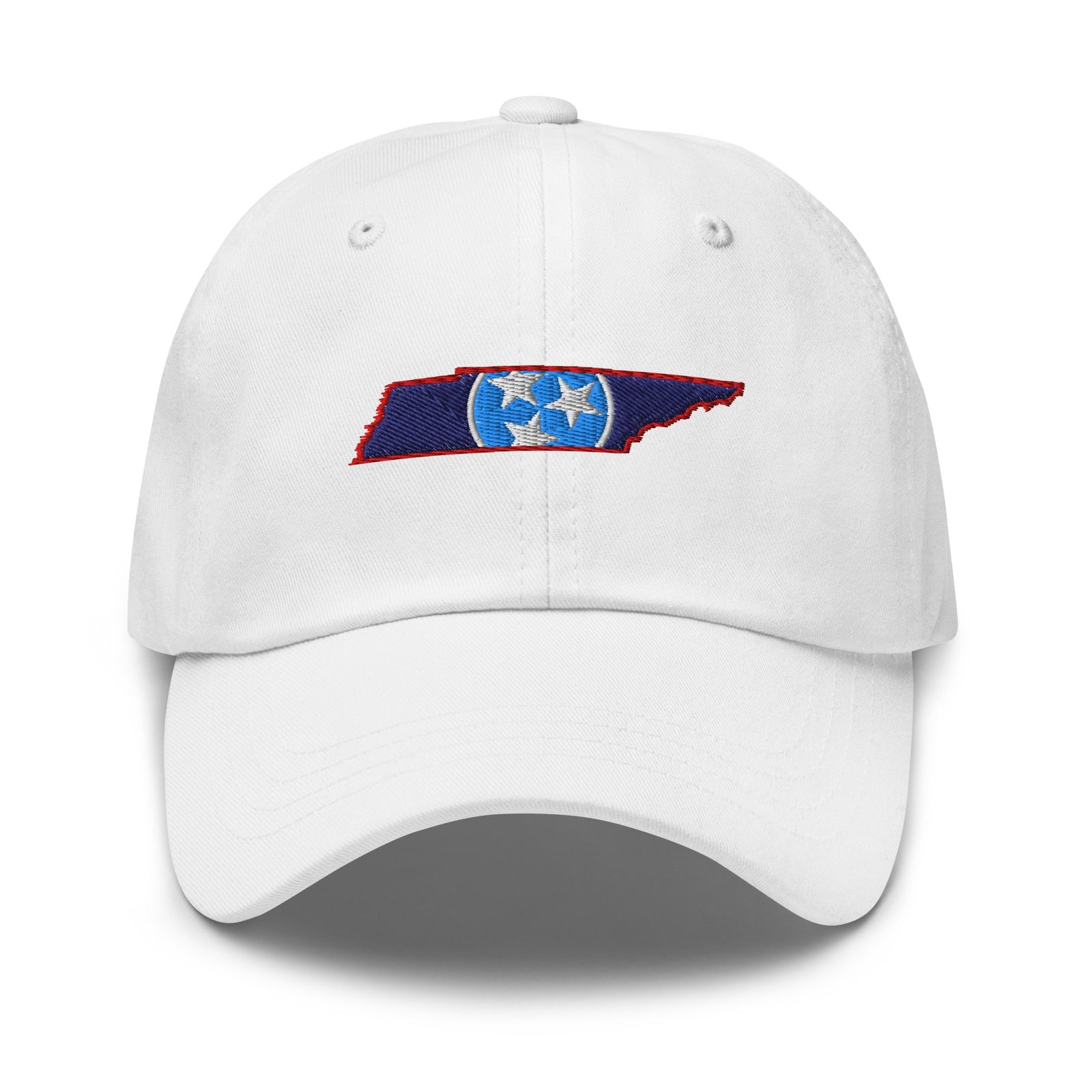 Tennessee Flag Navy & Turquoise Dad Hat
