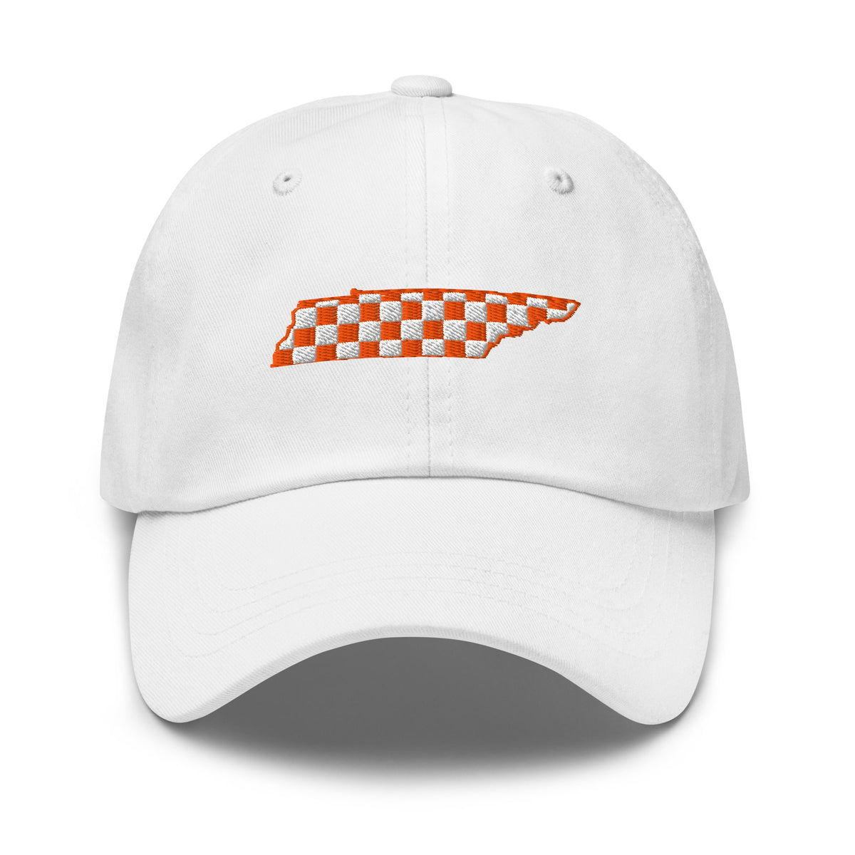 Tennessee Orange Checkerboard Dad Hat